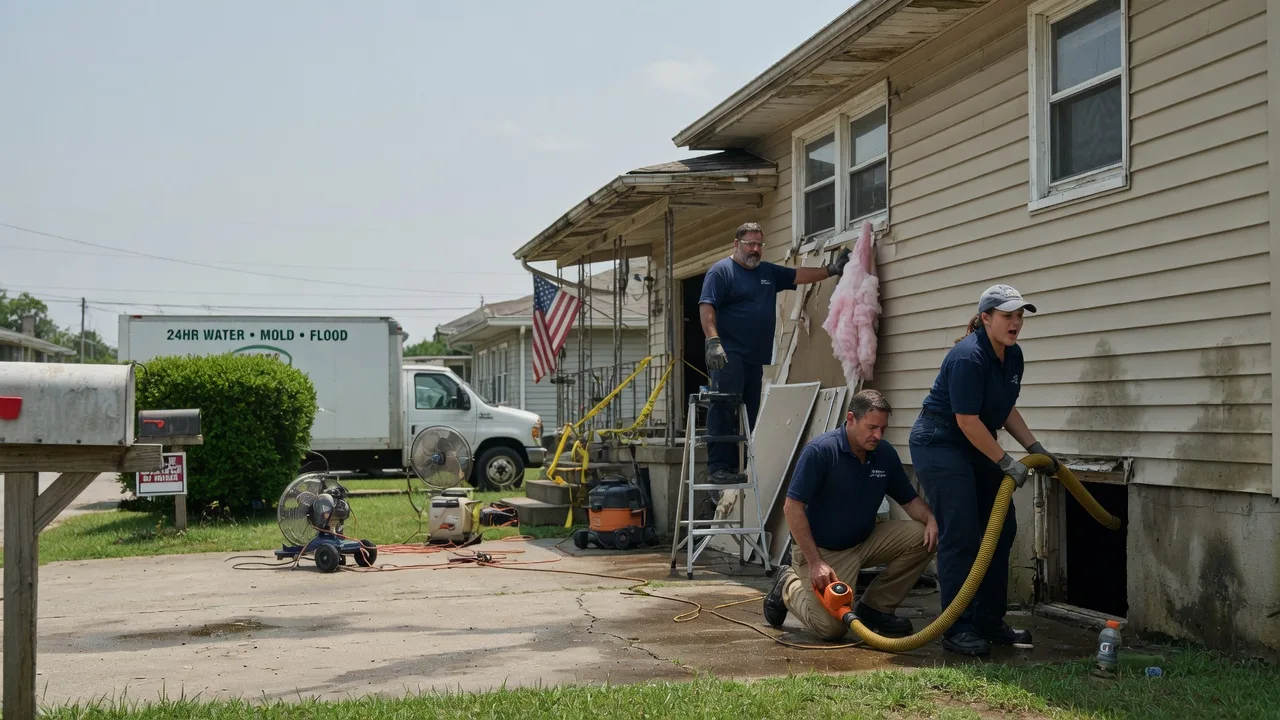 Water Damage Repair in Milford Center, OH near me